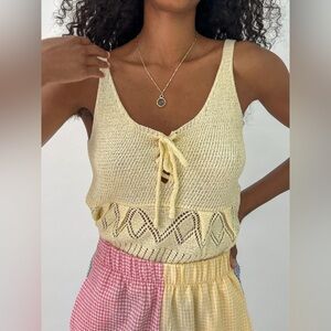 Lisa Says Gah - Knit Tank Top